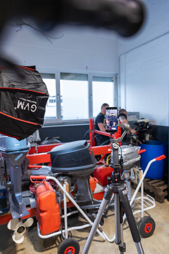 DUCKXMO in der Wekstatt für Instagram